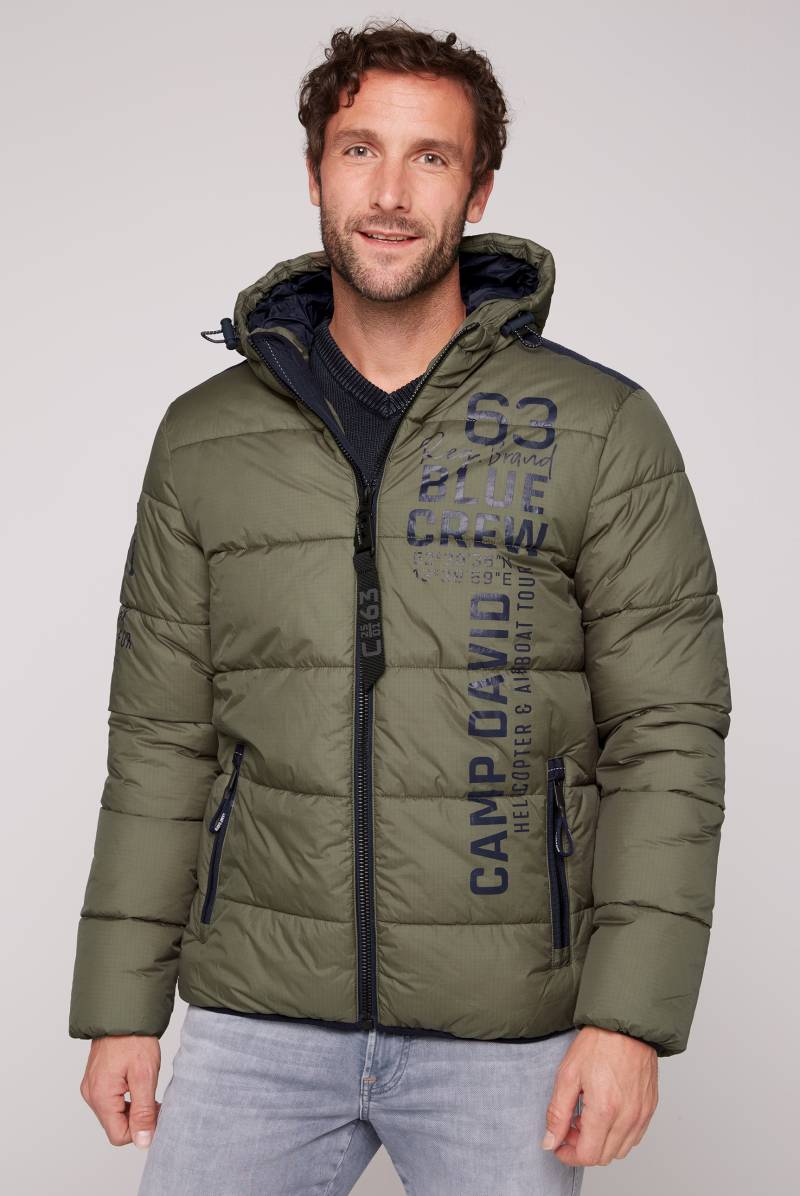 CAMP DAVID Outdoorjacke, mit Kapuze, mit Windbreaker-Bündchen im Ärmel von CAMP DAVID