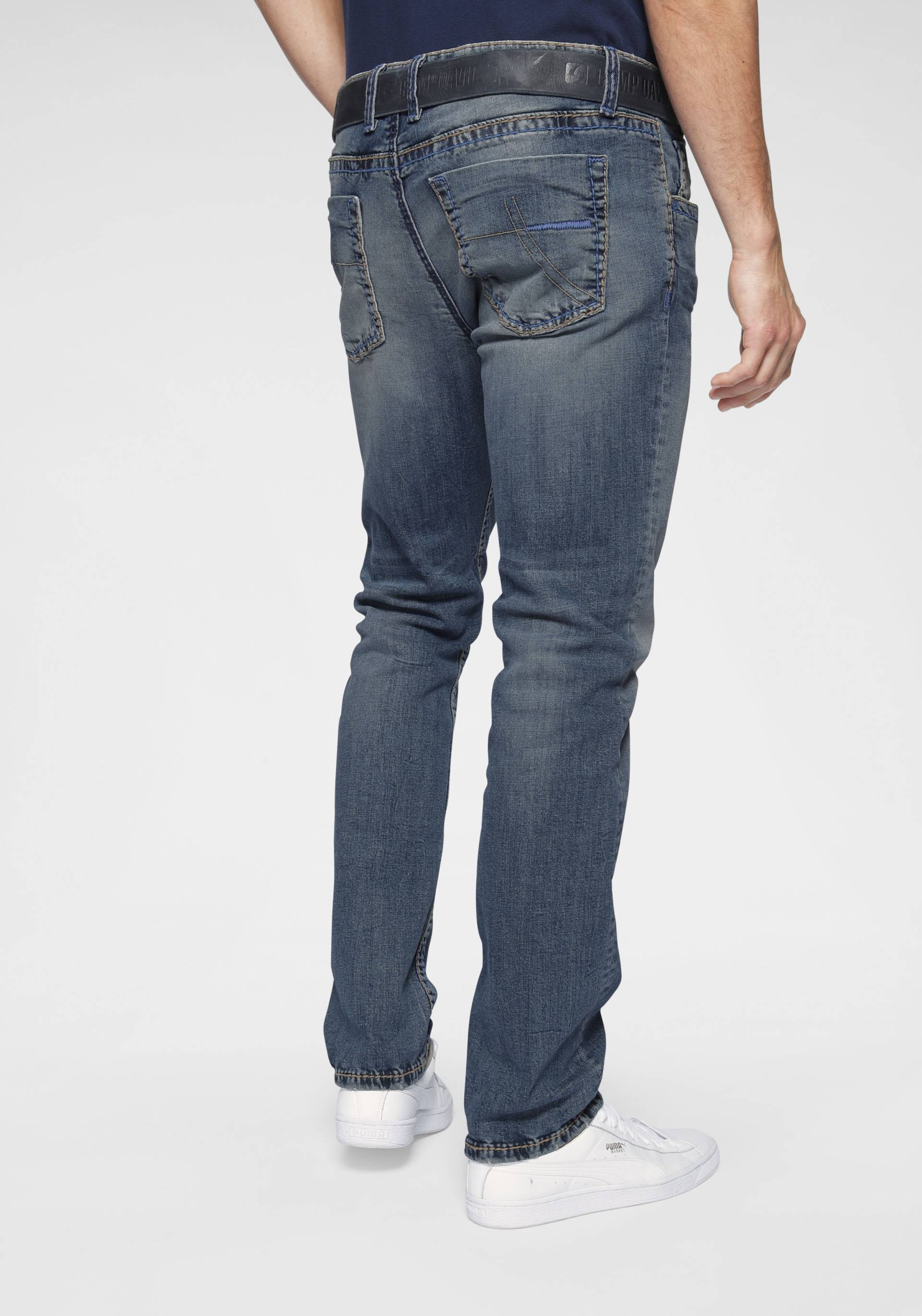 CAMP DAVID Straight-Jeans »NI:CO:R611«, mit markanten Steppnähten CAMP DAVID Straight-Jeans »NI:CO:R611«, mit markanten Steppnähten von CAMP DAVID