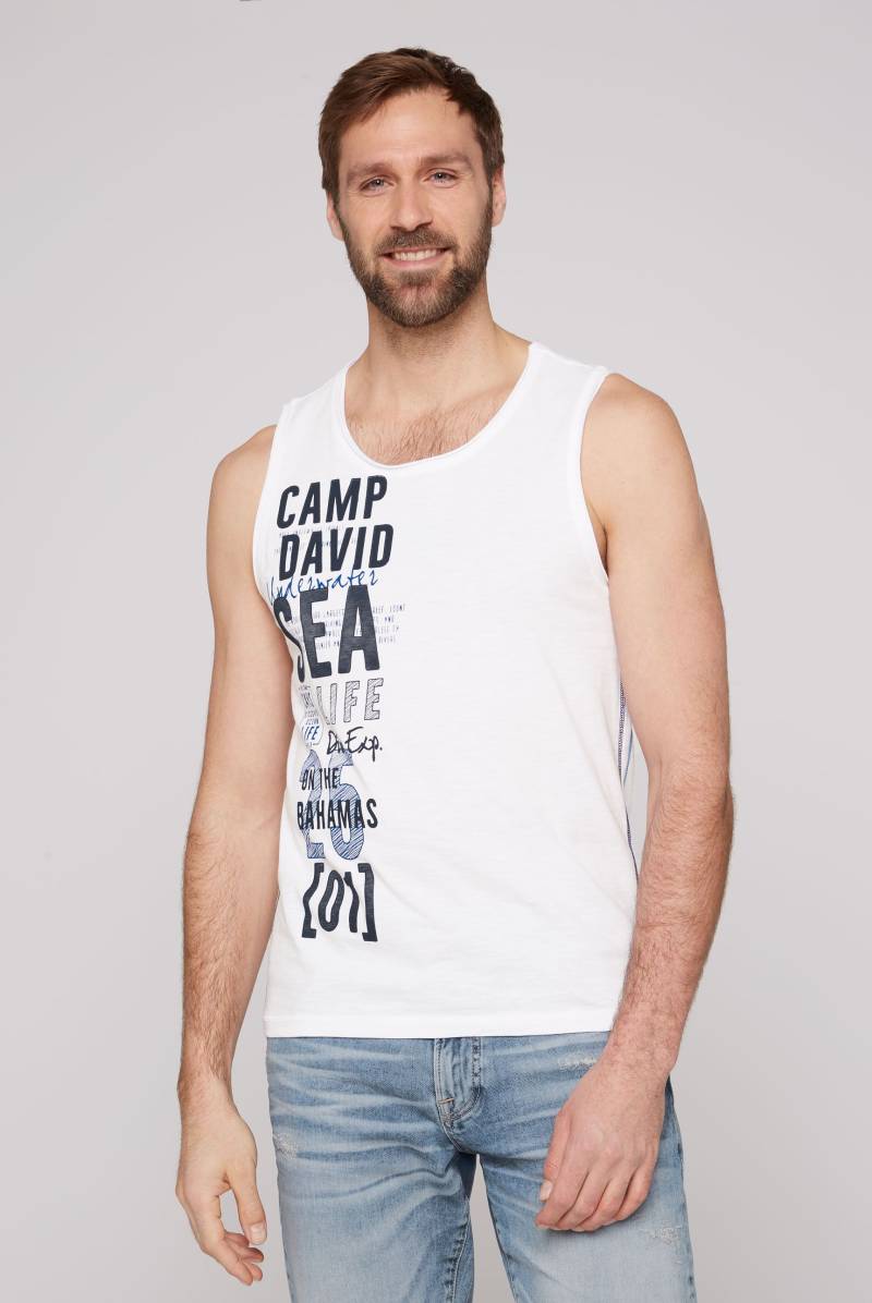 CAMP DAVID Tanktop, mit Logodruck von CAMP DAVID