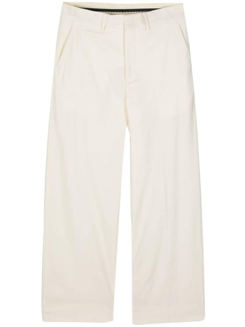 CANAKU straight-leg crepe trousers - Neutrals von CANAKU