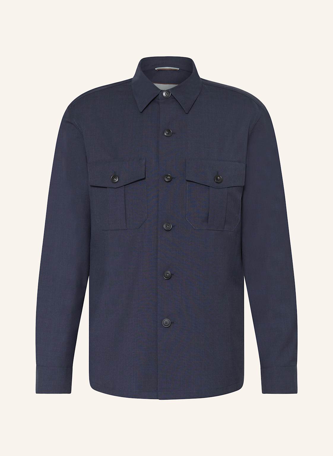 Canali Overjacket blau von CANALI