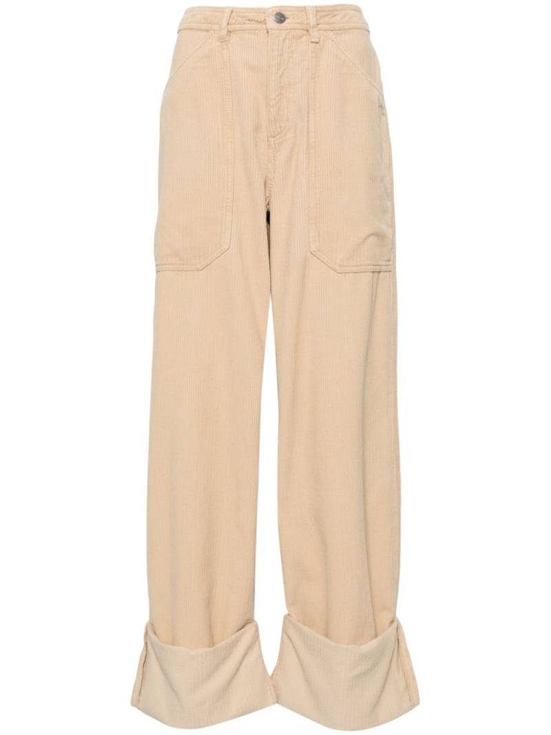 CANNARI CONCEPT big-pocket corduroy trousers - Neutrals von CANNARI CONCEPT