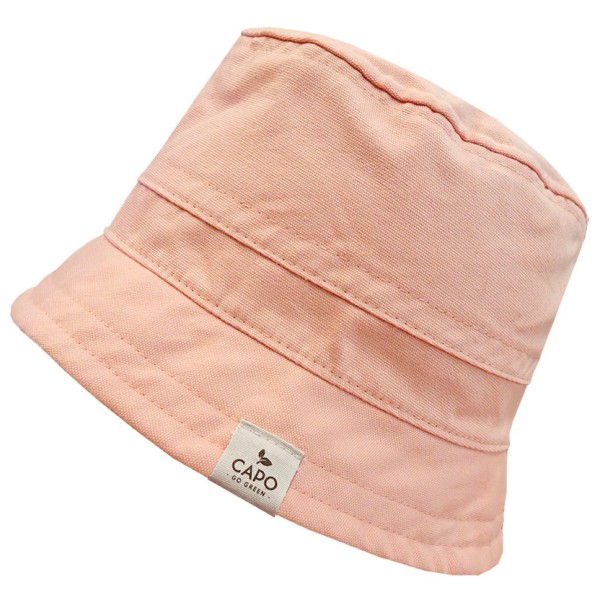 CAPO - Canvas Bucket Hat - Hut Gr L rosa/beige von CAPO