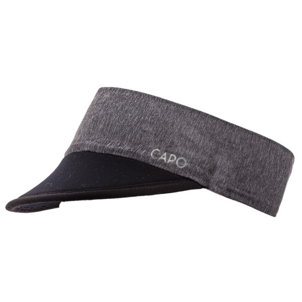 CAPO - Micro Soft Visor - Cap Gr L/XL grau von CAPO