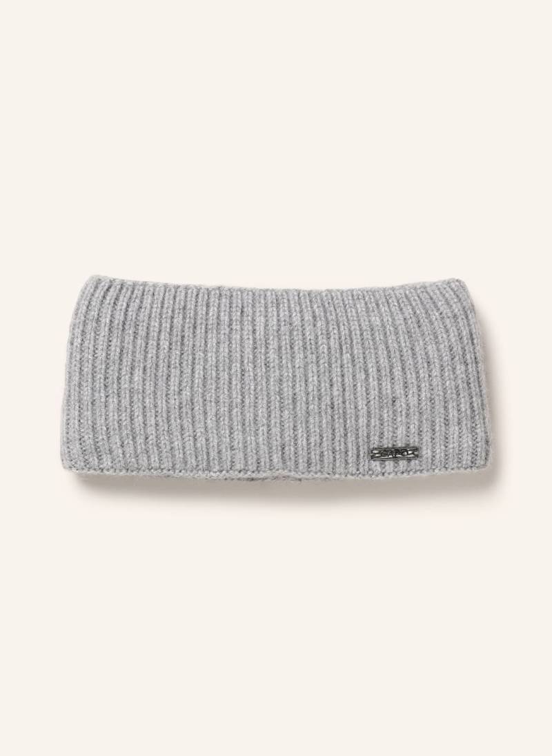 Capo Stirnband Aus Cashmere silber von CAPO