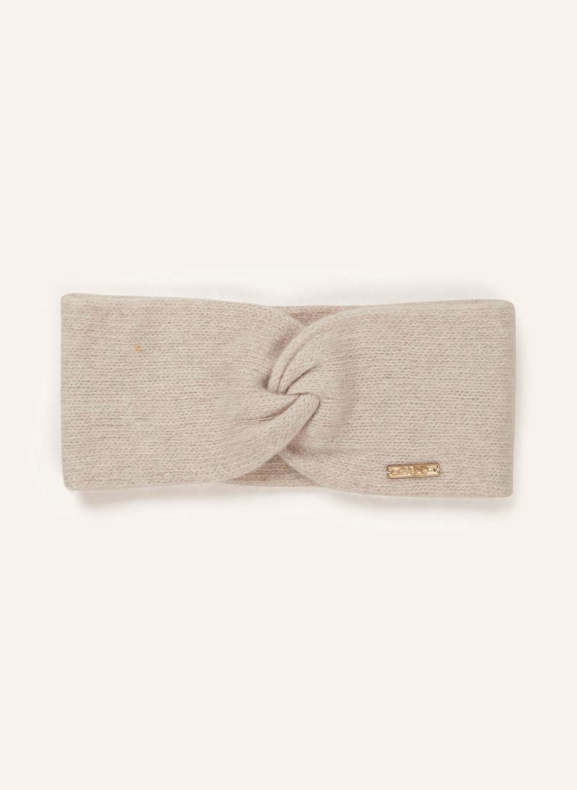 Capo Stirnband beige von CAPO