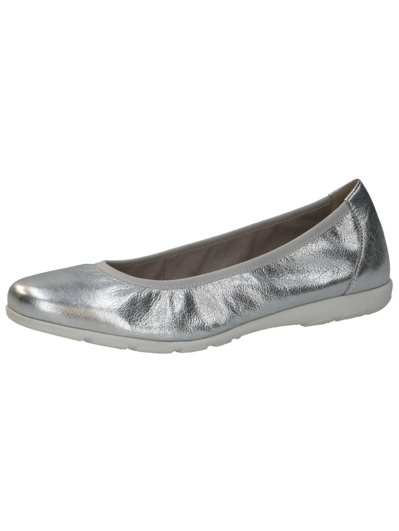 Ballerinas 9-9-22150-42 Damen Silber 41 von CAPRICE