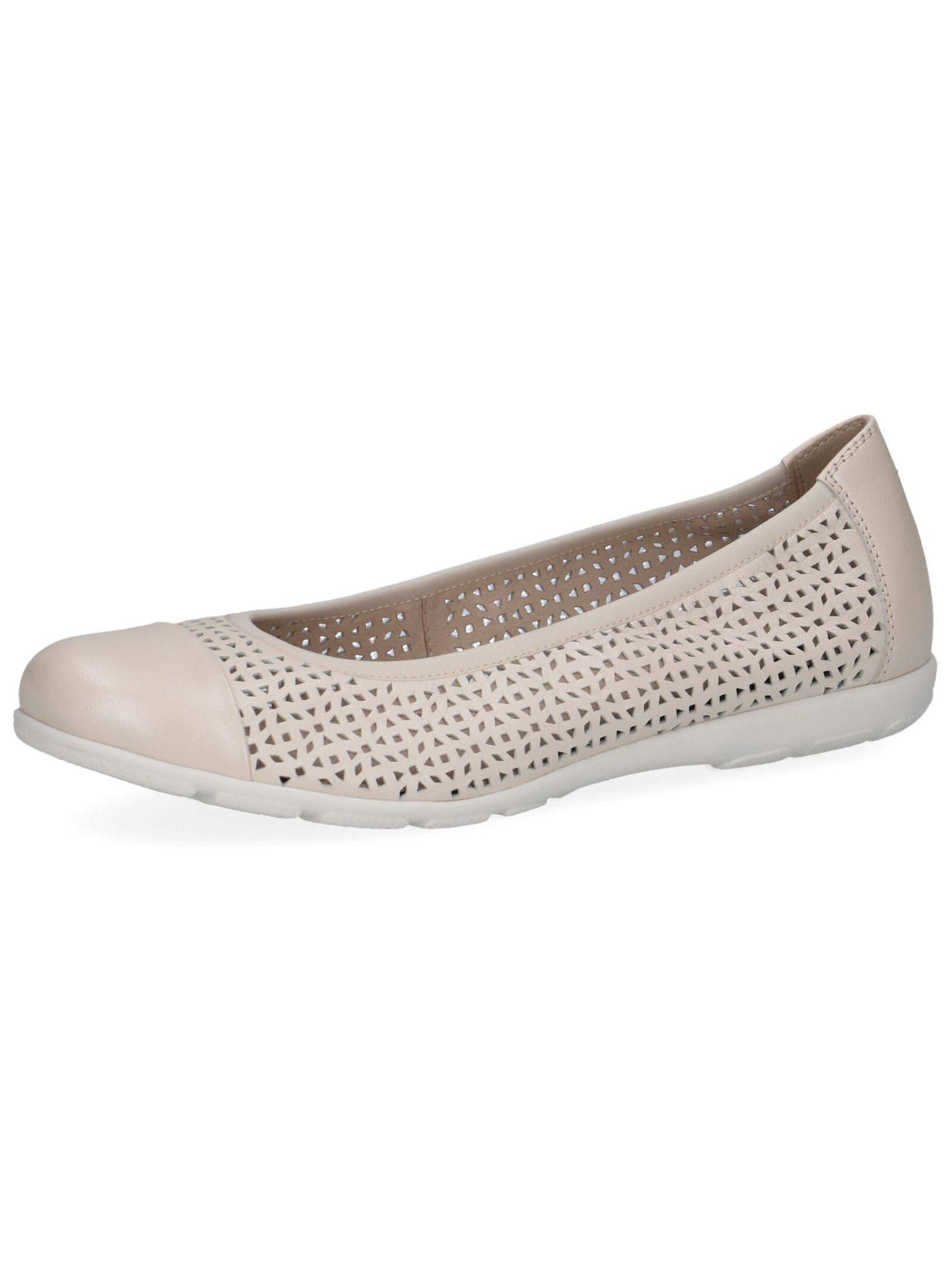 Ballerinas 9-9-22151-42 Damen Beige 39 von CAPRICE