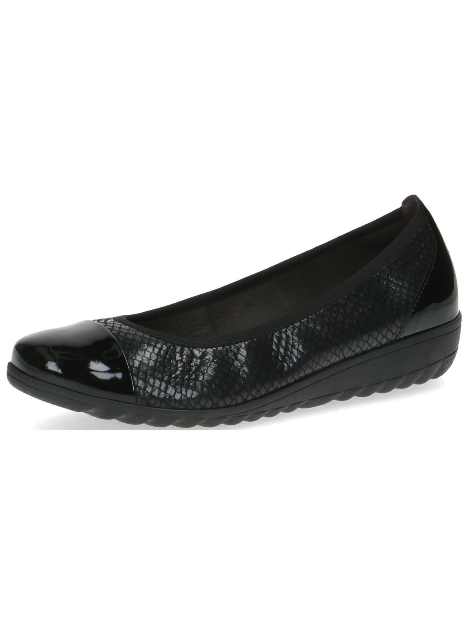 Ballerinas Damen Schwarz 39 von CAPRICE