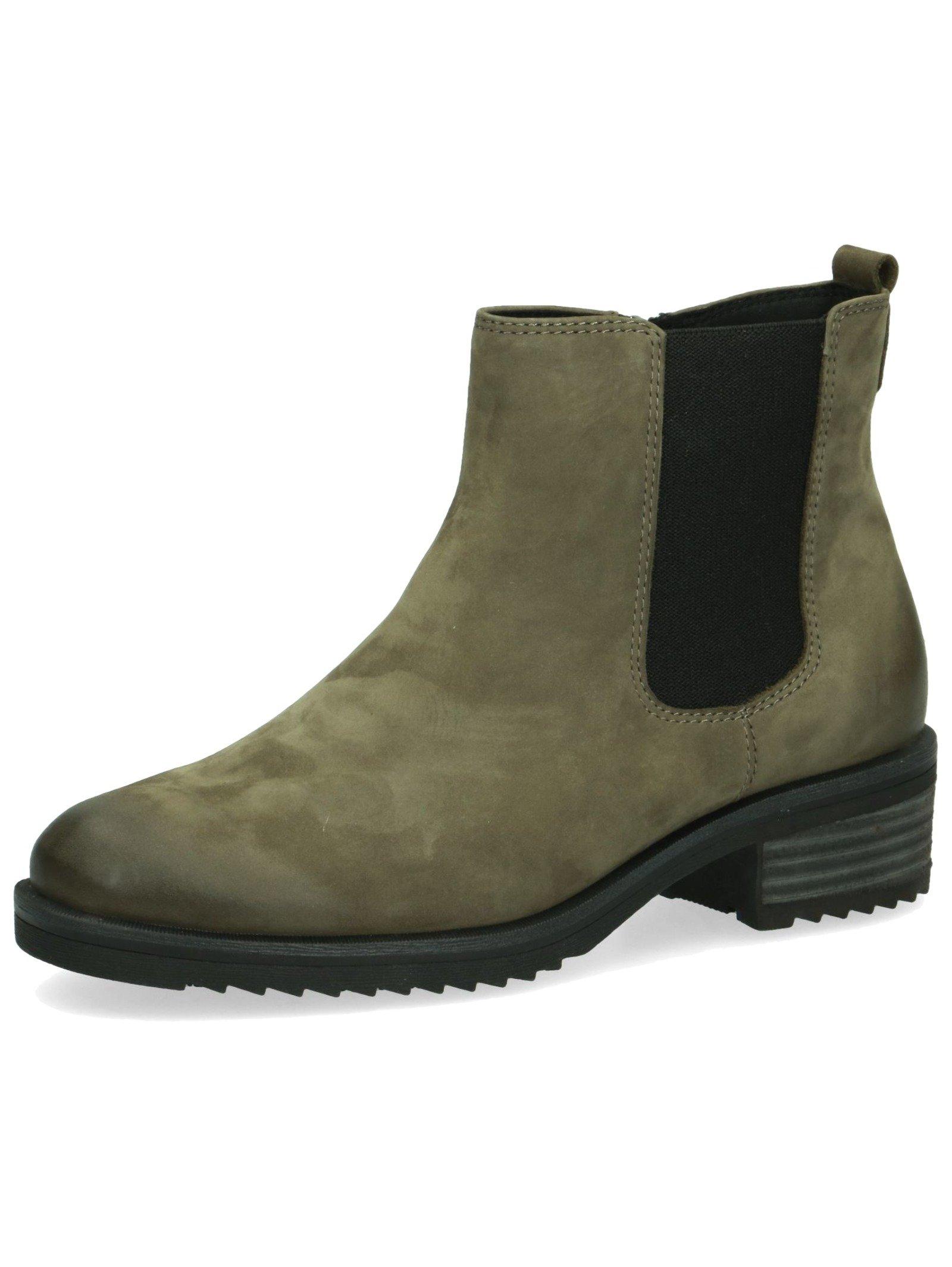 Stiefelette Damen Olivegrün 37 von CAPRICE