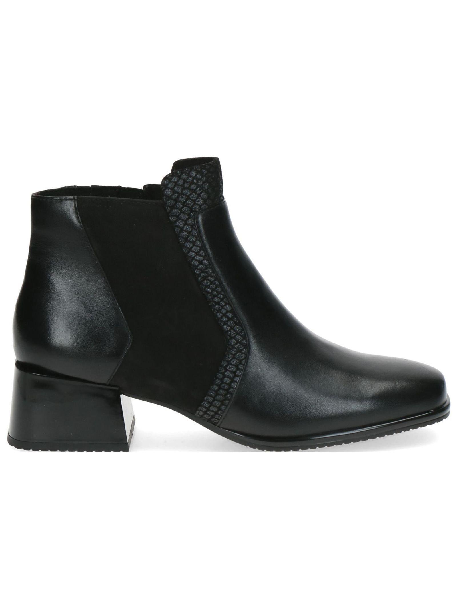 Stiefelette Damen Schwarz 41 von CAPRICE