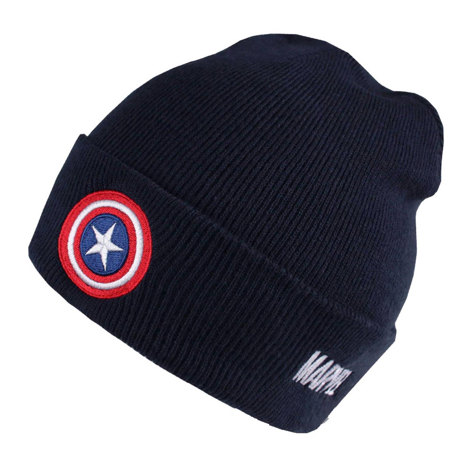 Mütze Herren Marine ONE SIZE von CAPTAIN AMERICA