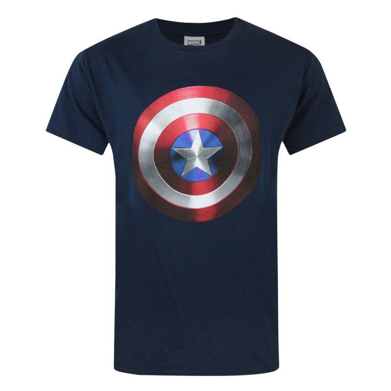 CAPTAIN AMERICA - T-Shirt, für Herren, Marine, Größe S von CAPTAIN AMERICA