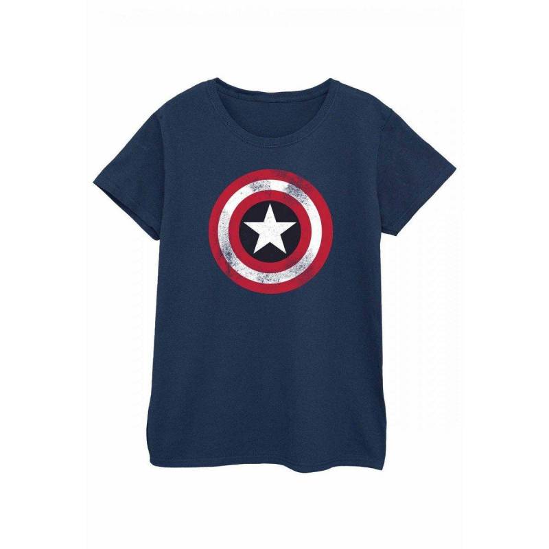 Tshirt Damen Marine L von CAPTAIN AMERICA