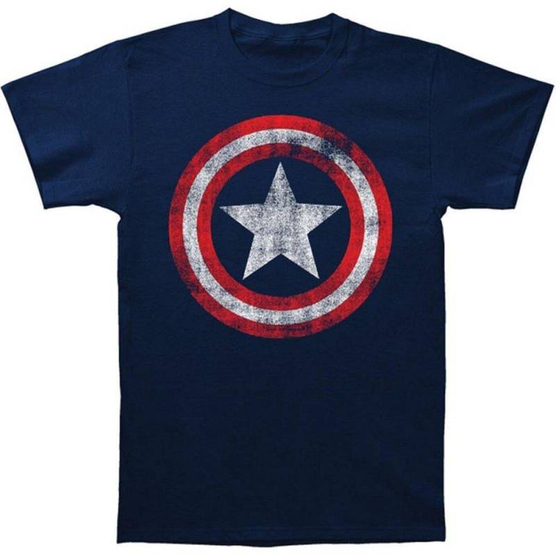 Tshirt Damen Marine M von CAPTAIN AMERICA