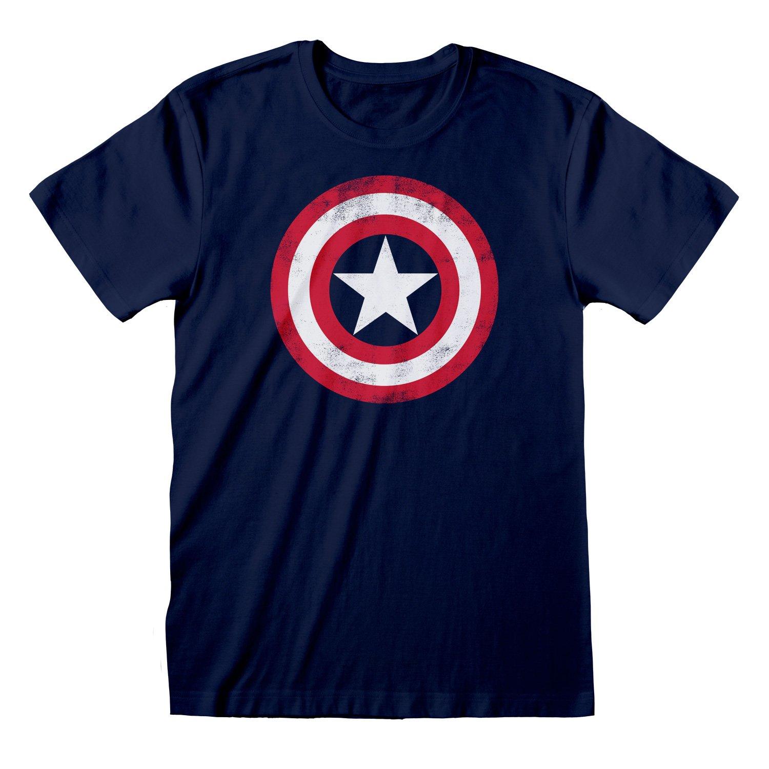 Tshirt Damen Marine XXL von CAPTAIN AMERICA