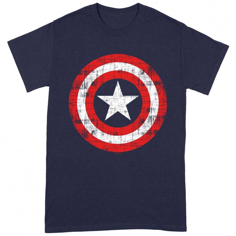 Tshirt Herren Marine S von CAPTAIN AMERICA