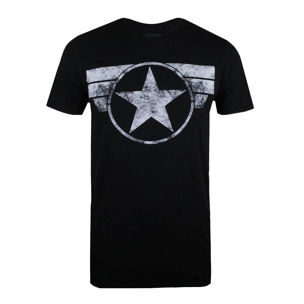 Tshirt Herren Schwarz XXL von CAPTAIN AMERICA