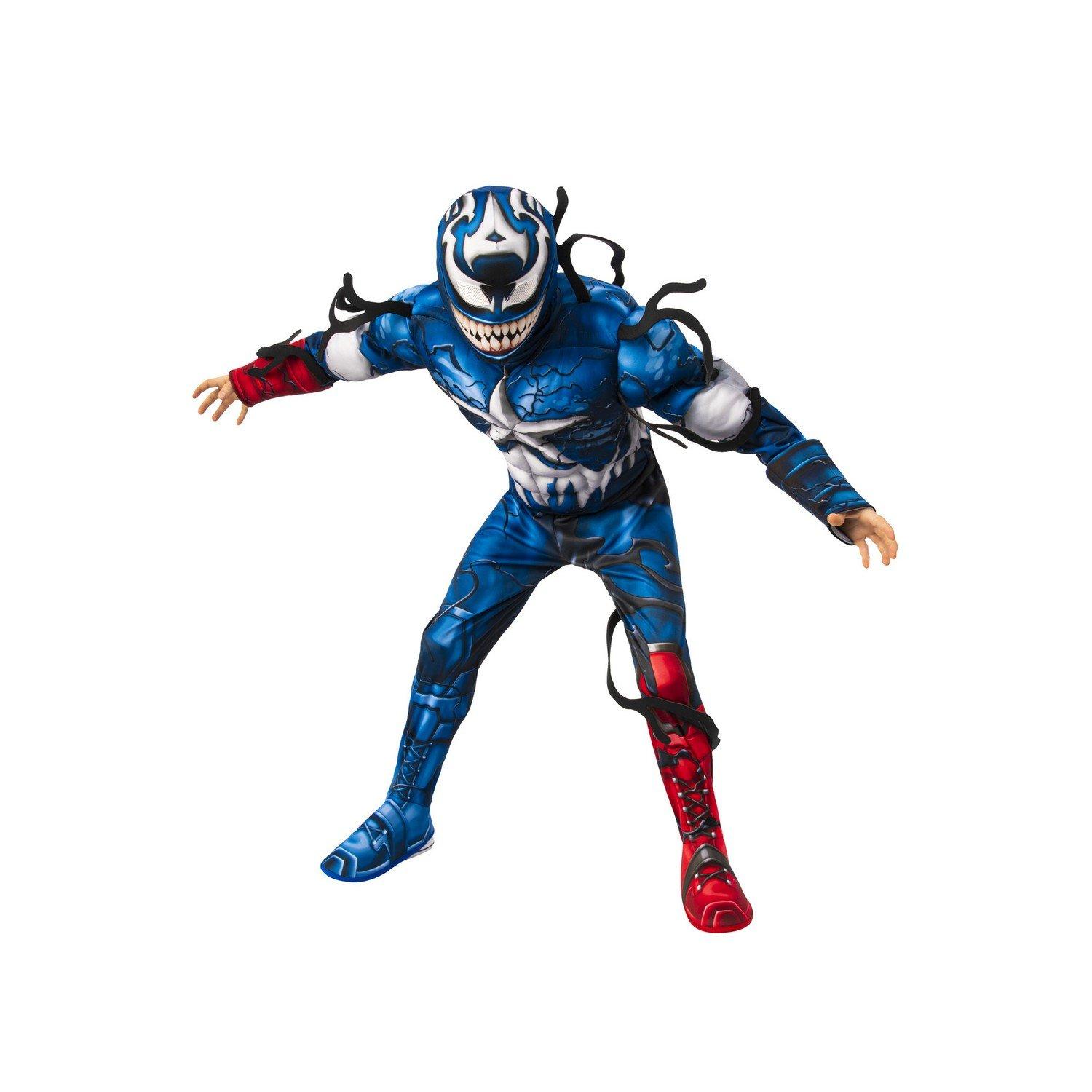 Venomized Kostüm Jungen Blau 104 von CAPTAIN AMERICA