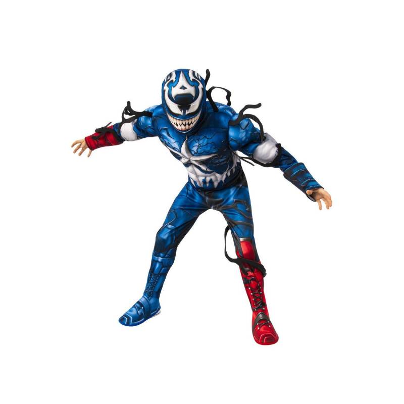 Venomized Kostüm Jungen Blau 104 von CAPTAIN AMERICA