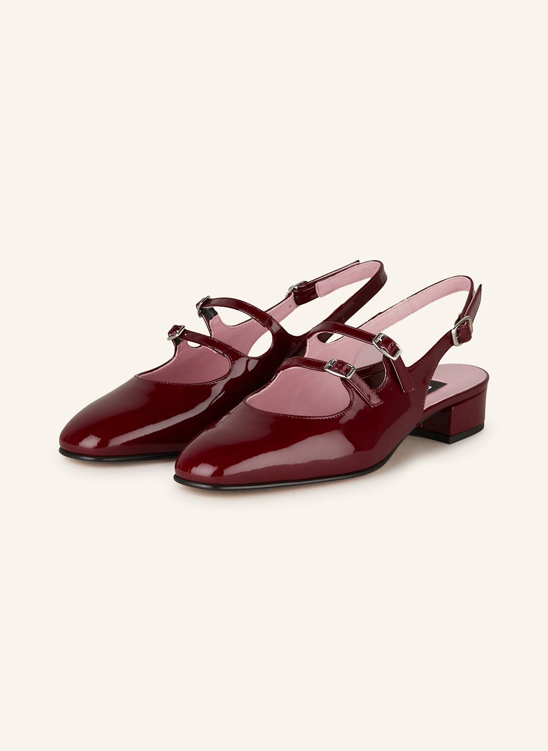 Carel Slingpumps Peche rot von CAREL