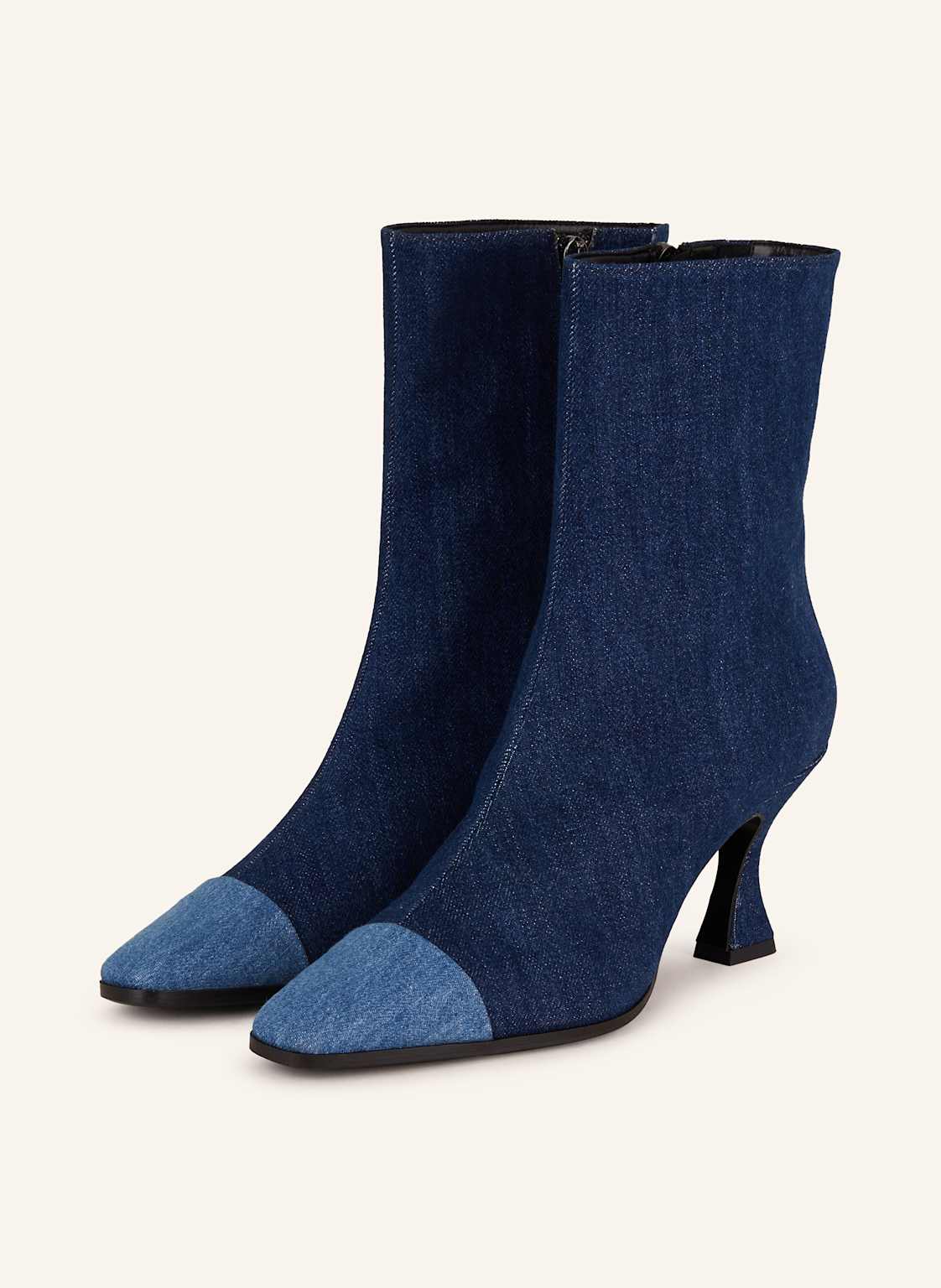 Carel Stiefeletten Isabelle In Jeansoptik blau von CAREL