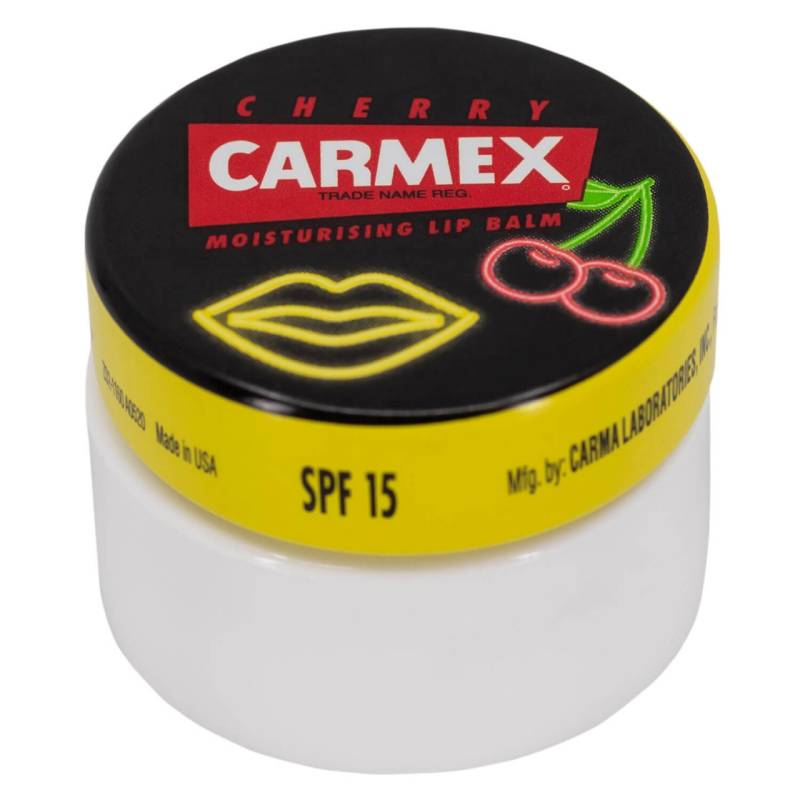 CARMEX - Moisturising Lip Balm Cherry Neon Jar Limited Edition von CARMEX