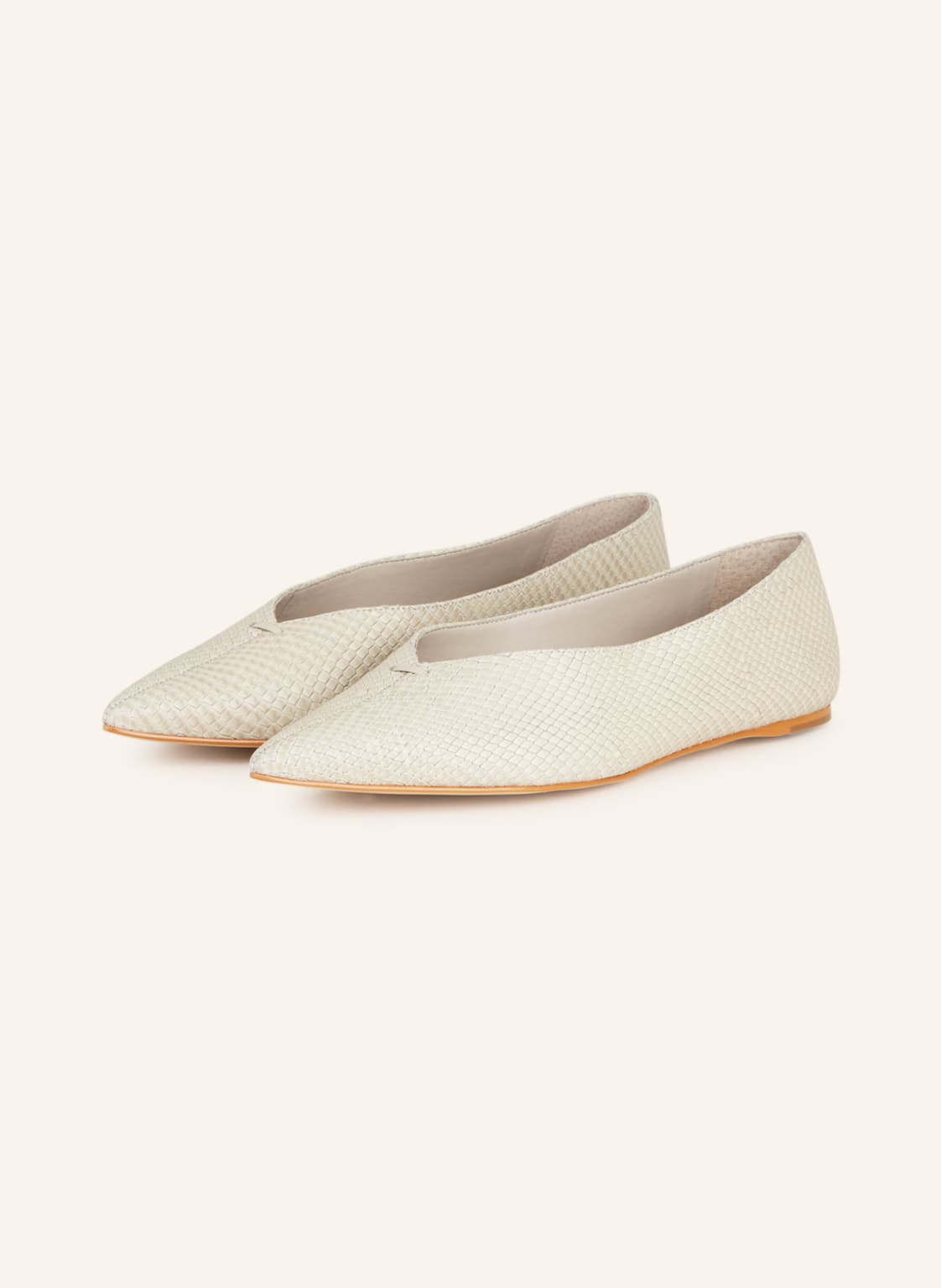 Carrano Ballerinas New Snake grau Carrano Ballerinas New Snake grau von CARRANO