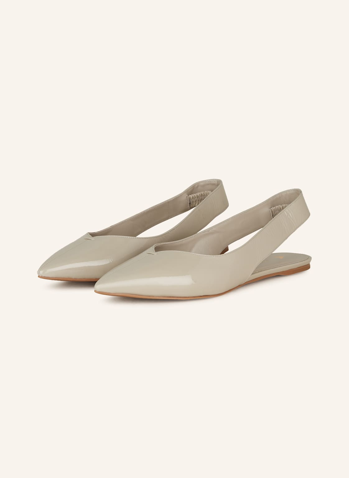 Carrano Slingballerinas beige