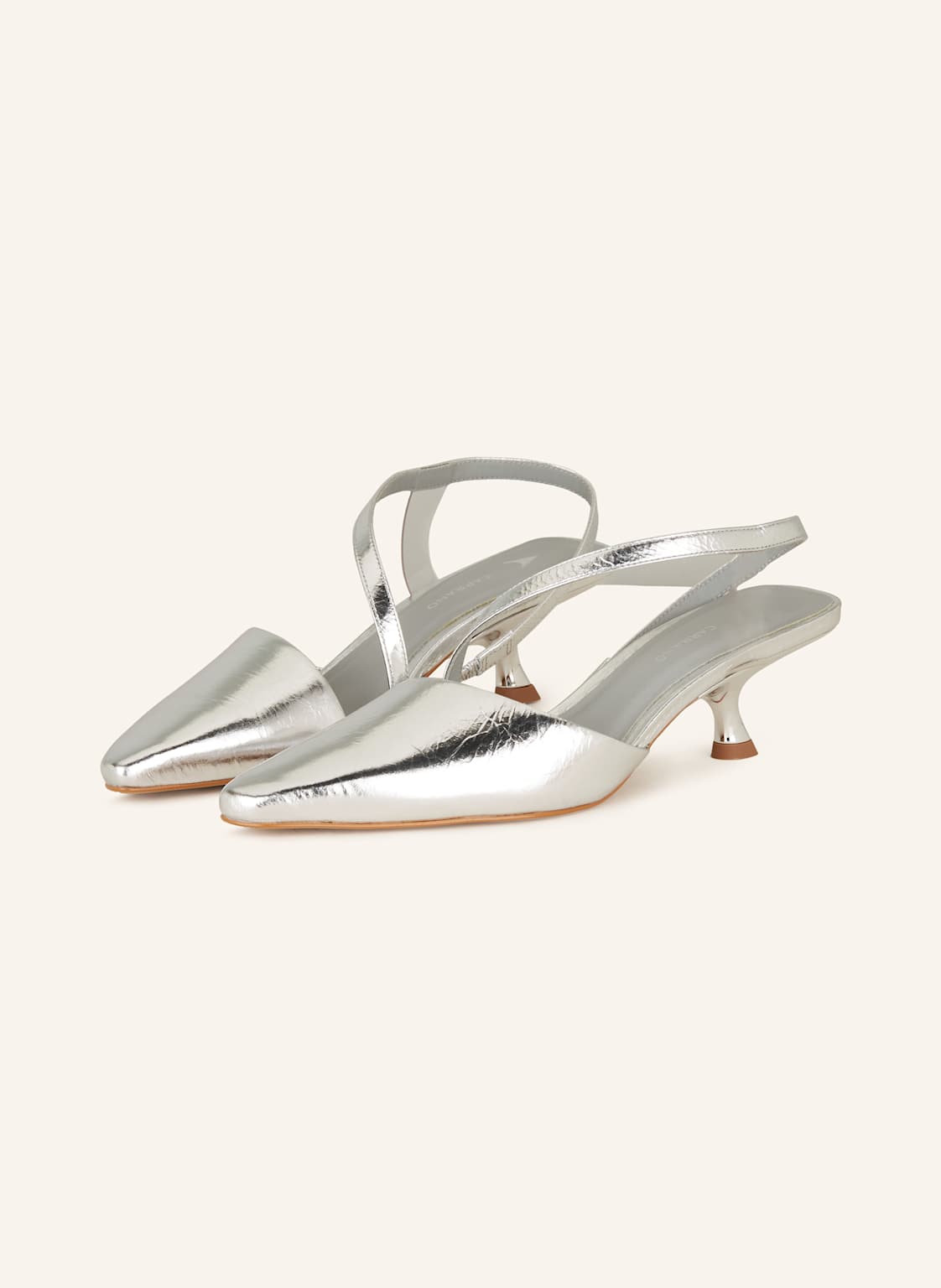 Carrano Slingpumps silber Carrano Slingpumps silber von CARRANO