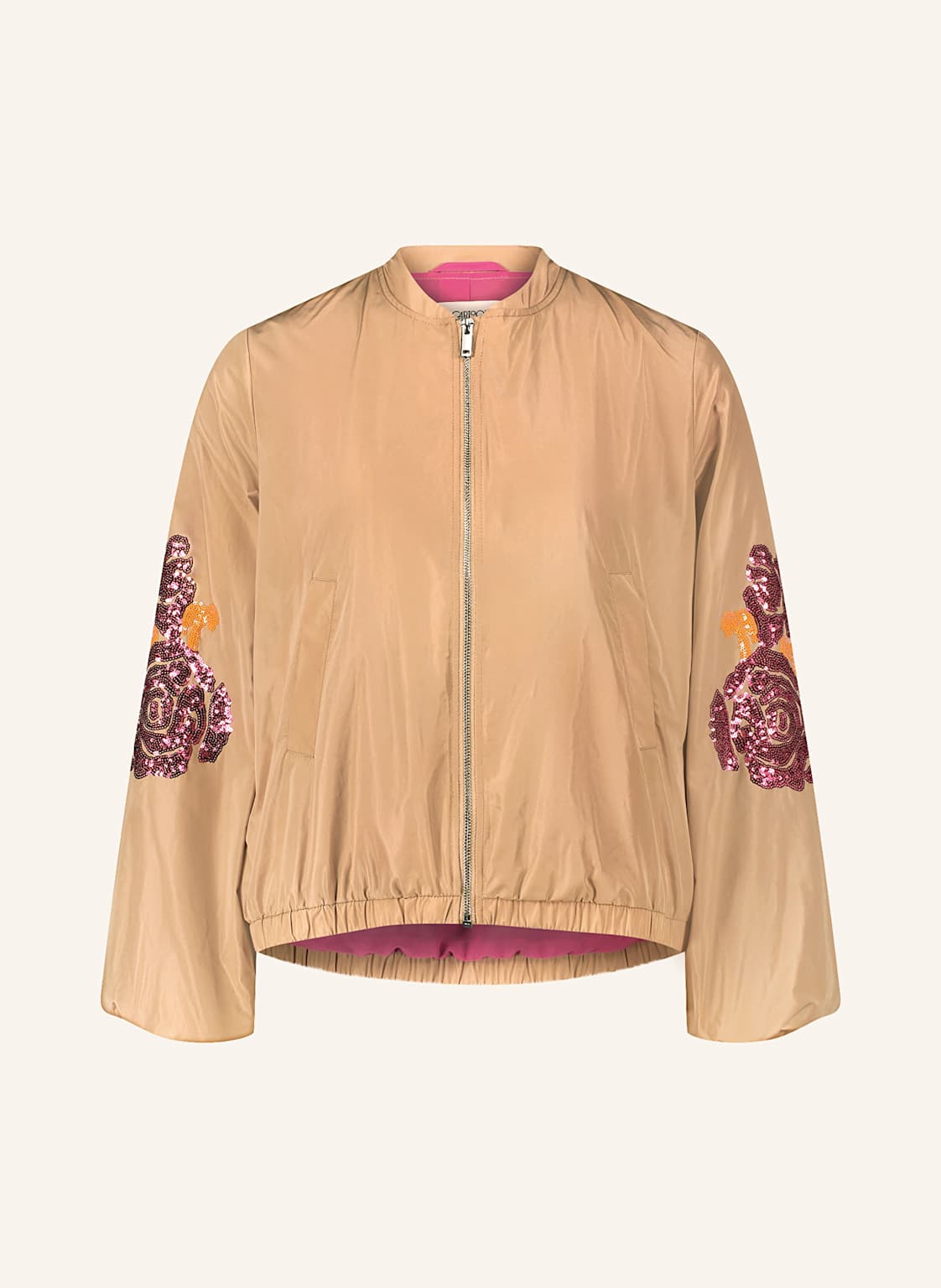 Cartoon Blouson Mit Pailletten beige Cartoon Blouson Mit Pailletten beige von CARTOON