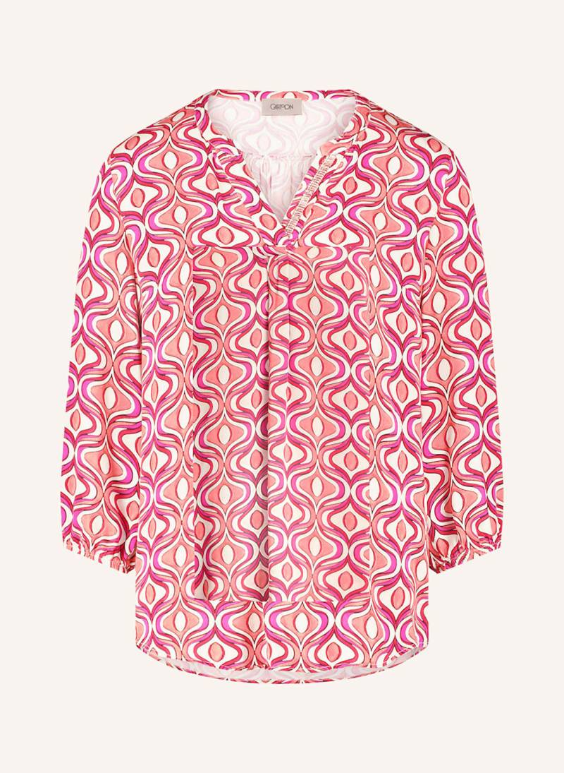 Cartoon Bluse Mit 3/4-Arm Und Pailletten pink von CARTOON