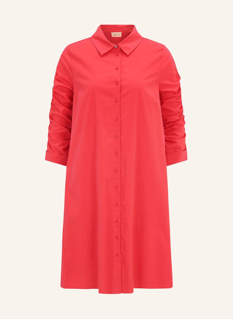 Cartoon Hemdblusenkleid Mit 3/4-Arm rot von CARTOON