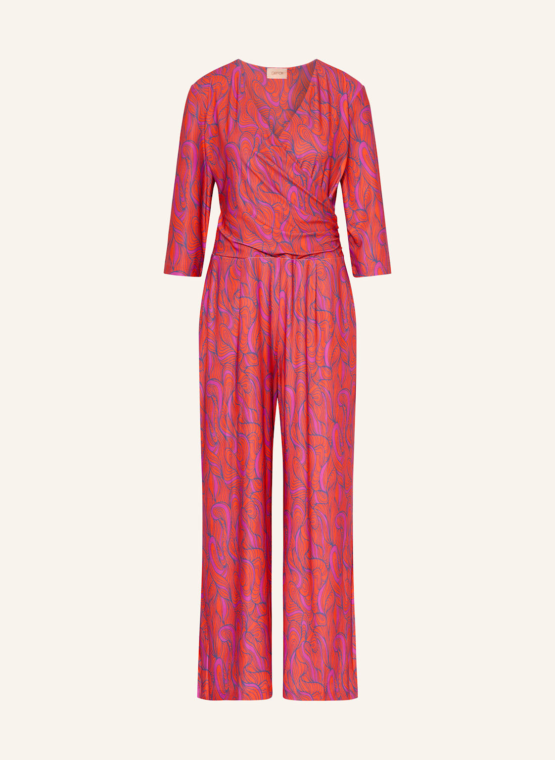 Cartoon Jumpsuit Mit 3/4-Arm orange Cartoon Jumpsuit Mit 3/4-Arm orange von CARTOON