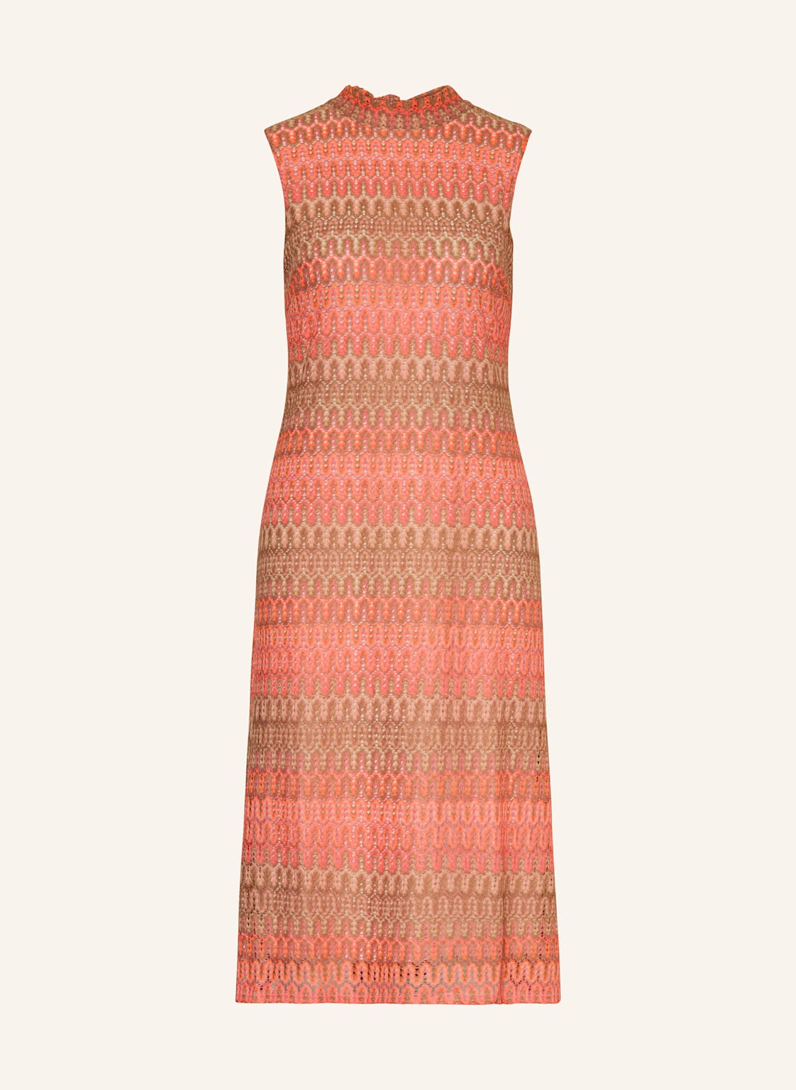 Cartoon Kleid Aus Lochspitze Und Glitzergarn rosa Cartoon Kleid Aus Lochspitze Und Glitzergarn rosa von CARTOON