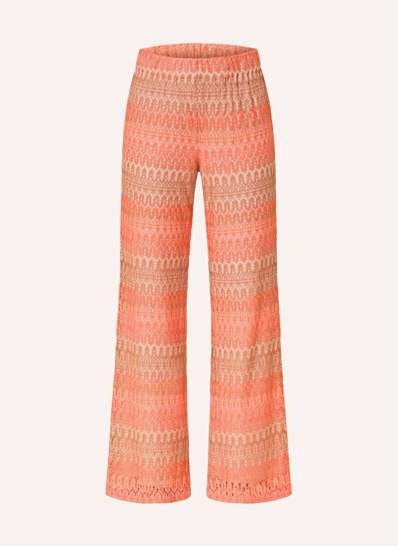 Cartoon Marlenehose Aus Lochspitze rosa von CARTOON