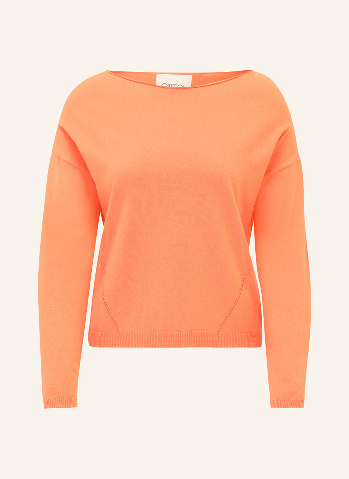 Cartoon Pullover orange von CARTOON