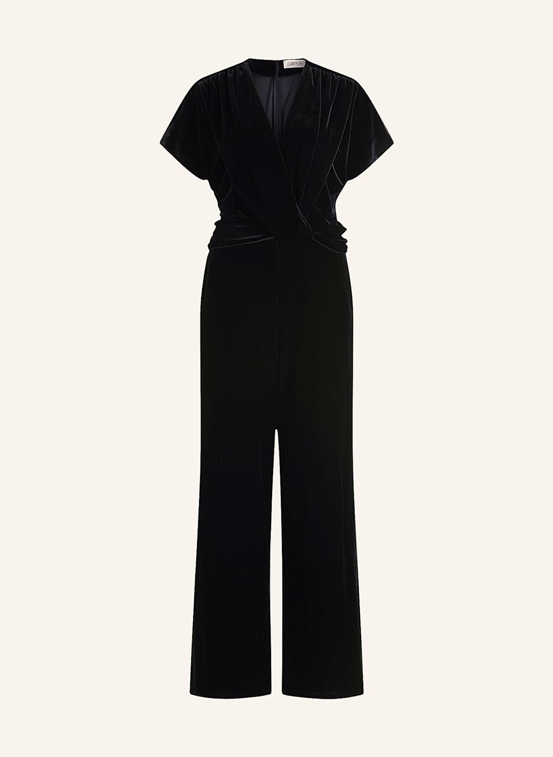 Cartoon Samt-Jumpsuit schwarz von CARTOON