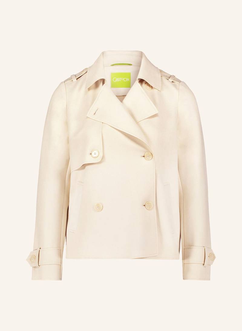 Cartoon Trench-Jacke beige von CARTOON