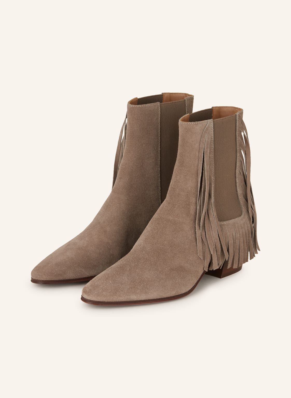 Casadei Chelsea-Boots beige von CASADEI