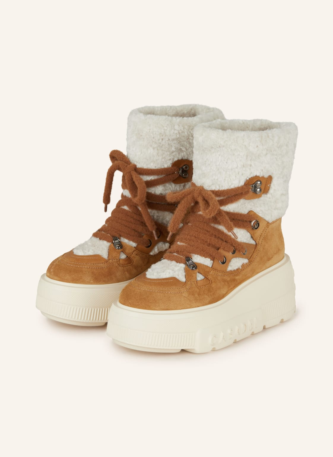 Casadei Plateau-Boots Nexus braun Casadei Plateau-Boots Nexus braun von CASADEI
