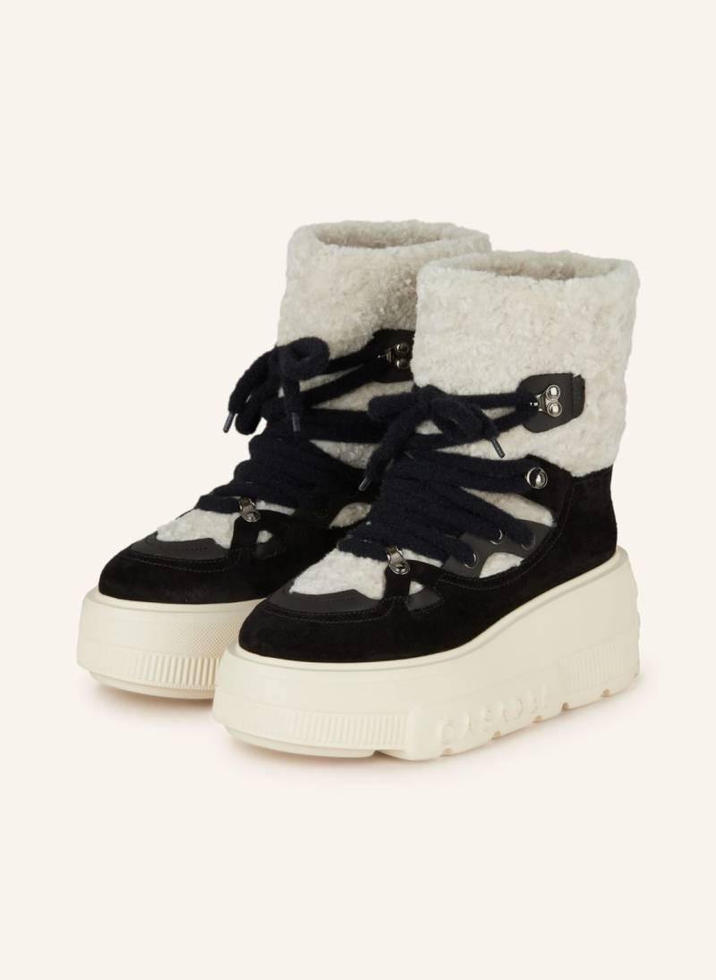 Casadei Plateau-Boots Nexus schwarz Casadei Plateau-Boots Nexus schwarz von CASADEI