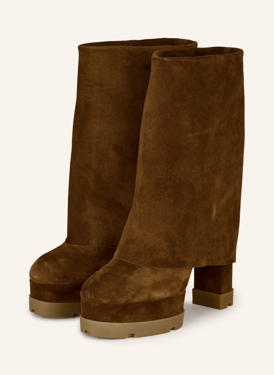 Casadei Plateau-Stiefeletten Nancy braun Casadei Plateau-Stiefeletten Nancy braun von CASADEI
