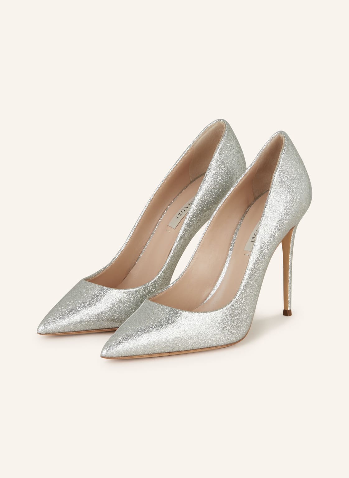 Casadei Pumps Julia silber von CASADEI