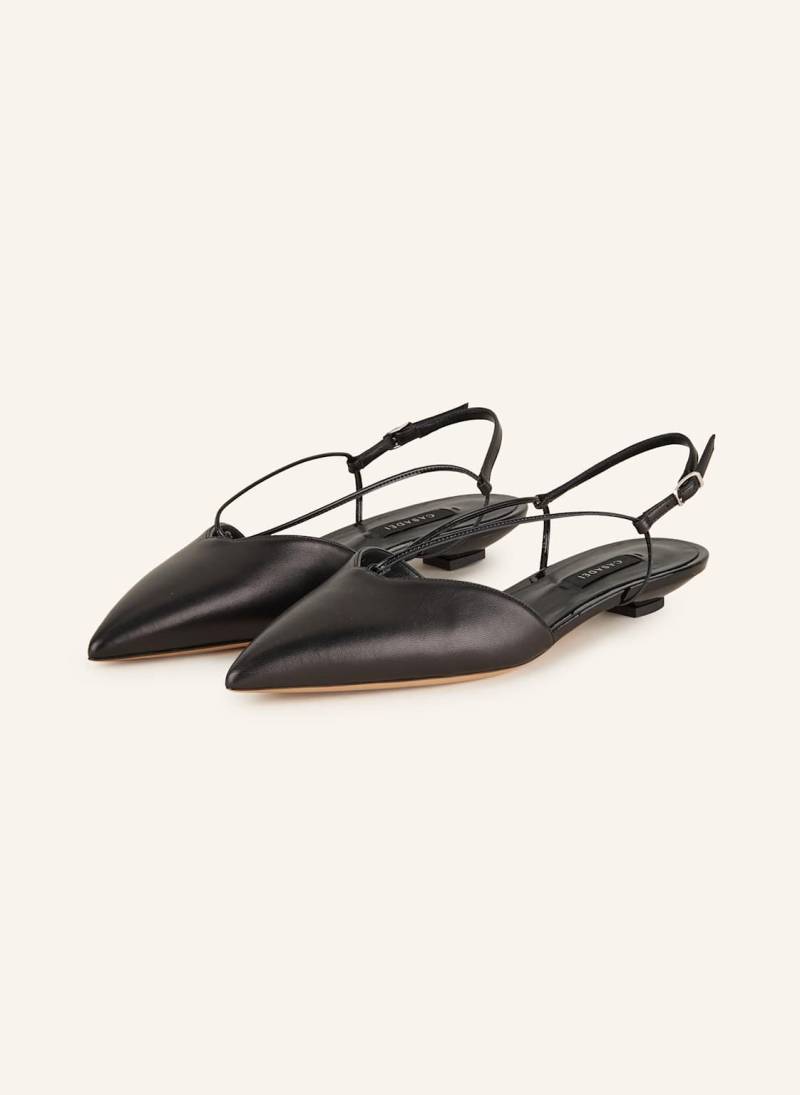 Casadei Slingballerinas Blade schwarz von CASADEI