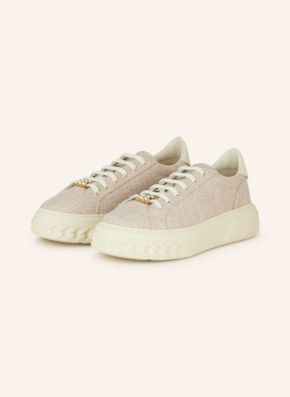 Casadei Sneaker Off Road beige von CASADEI