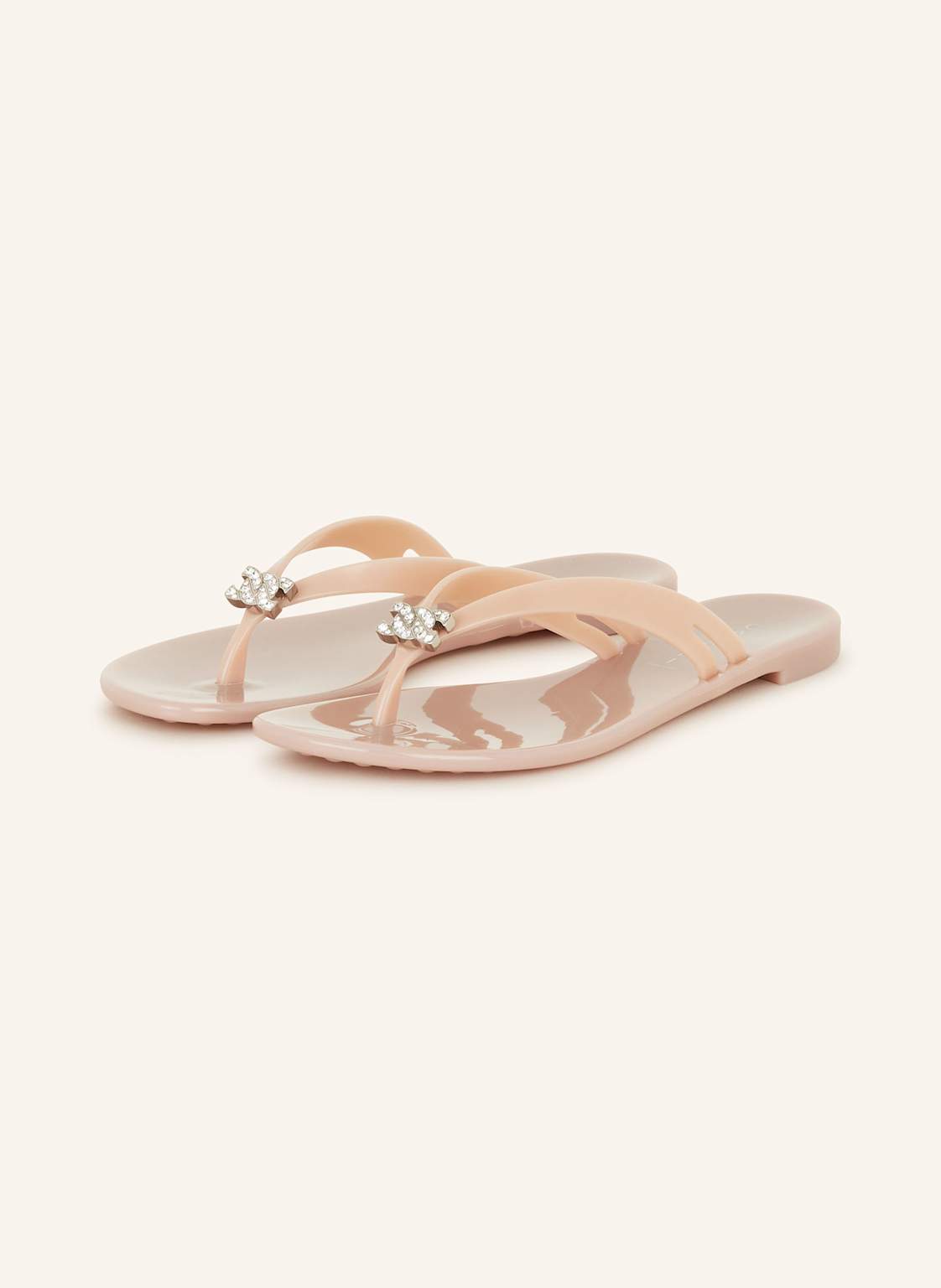 Casadei Zehentrenner Jelly beige Casadei Zehentrenner Jelly beige von CASADEI