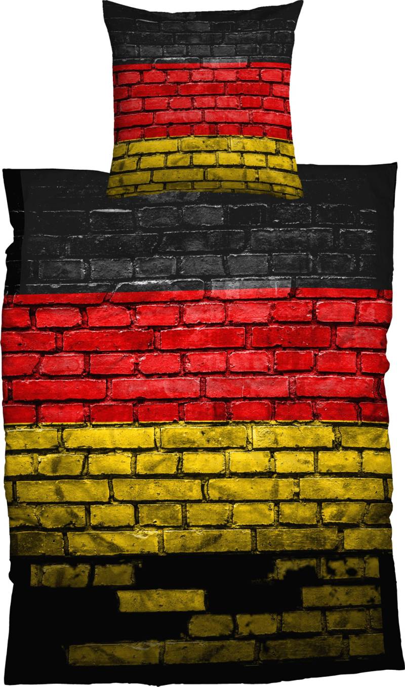 CASATEX Bettwäsche »German Flag«, mit Deutschland-Flagge bedruckt von CASATEX