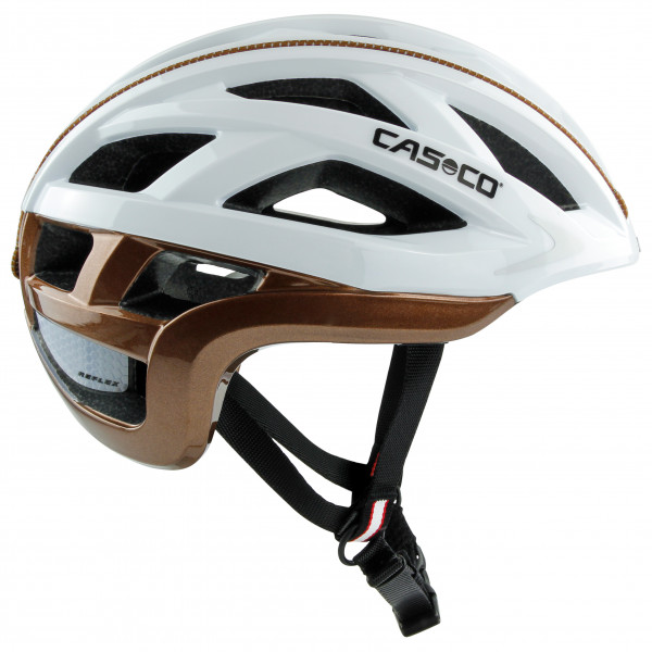 CASCO - Cuda 2 Strada - Velohelm Gr L - 58-62 cm;L - 59-62 cm;M - 54-58 cm;S - 52-54 cm;S - 52-56 cm bunt;grau;schwarz von CASCO