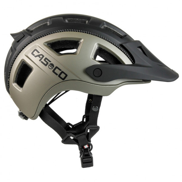 CASCO - MTBE 2 - Velohelm Gr S - 52-56 cm grau/schwarz;schwarz von CASCO